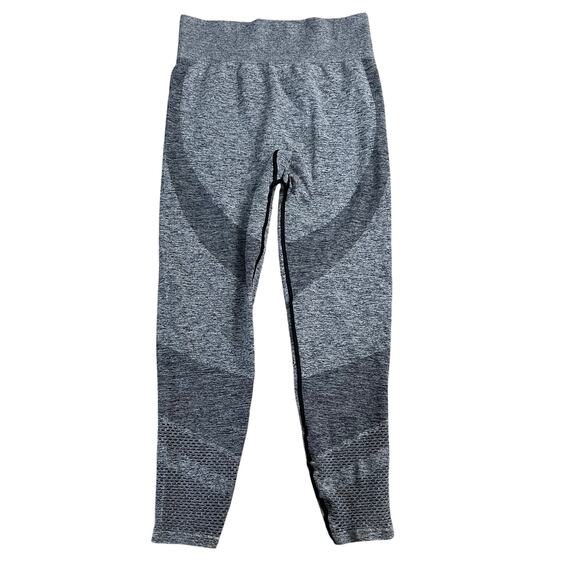 Victoria's Secret Pants - Pink Victoria's Secret Seamless Leggings Size Large Gray High Rise Yoga